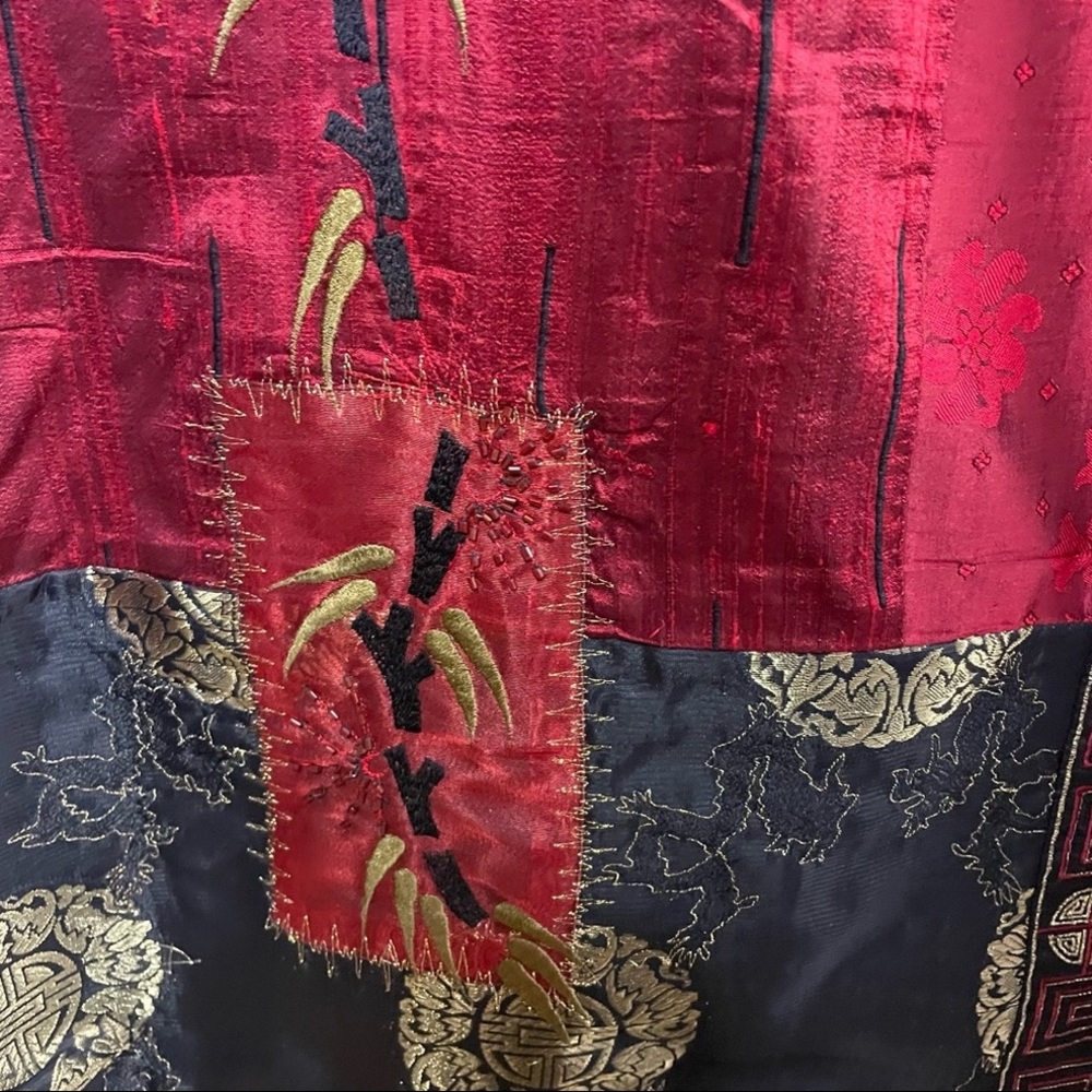 Chico’s Patchwork Oriental Print Jacket - image 5